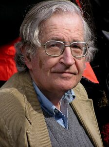Photographie de Noam Chomsky