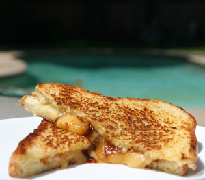 Sandwich au fromage fondu : « grilled cheese »